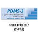 PDMS-3 Online Supplemental Subtest Booklets—Scoring Code Only (25 Uses)