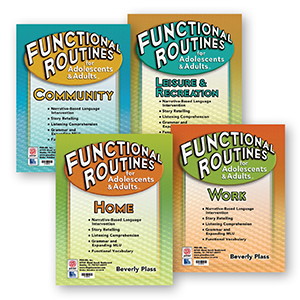 Functional Routines for Adolescents & Adults: 4-Book Set E-Book EBOOK  Beverly Plass : PRO-ED Inc. Official WebSite