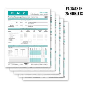 PLAI-2 Profile/Examiner Record Booklet 4/5 yr old (25)