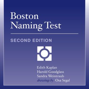 BNT-2 Virtual Naming Test Stimulus Cards Picture Book
