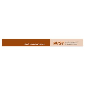 WIST Virtual Irregular Spelling Card