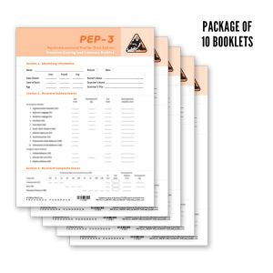 PEP-3 Examiner Scoring/Summary Booklets (10)