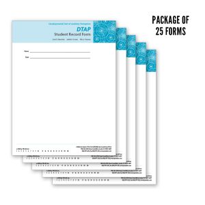 DTAP Student Record Forms (25)