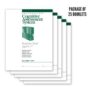 Reorderable Forms for the PREVIOUS Edition: CAS Response Booklets, Ages 8-17 (25)