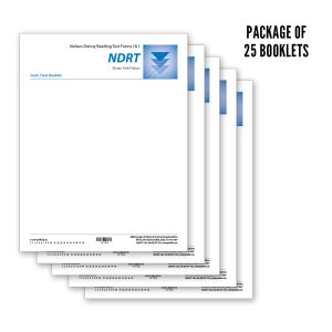 NDRT I & J-Test Form I Test Booklet (25) with Administration Instructions Booklet
