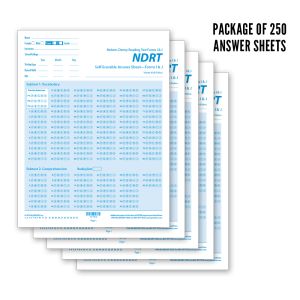 NDRT I & J Self-Scorable Answer Sheet-Forms I & J (250)