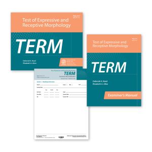 TERM: The Test of Expressive and Receptive Morphology, Complete Kit