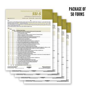 SSI-5 Self-Ratings of Speech Fluency (50)