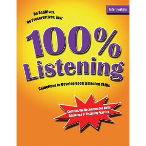 100%&reg; Listening Intermediate-E-Book
