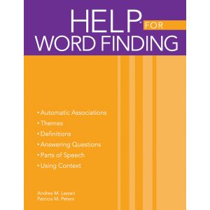 Handbook of Exercises for Language Processing HELP&reg; for Word Finding-E-Book
