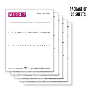 MIRBI-2 Response Sheets (25)