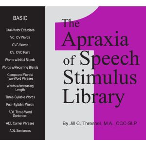 The Apraxia of Speech Stimulus Library - Set 1: Basic