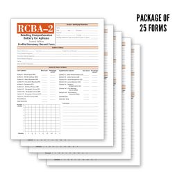 Basic Profiling Form Rcmb RCBA-2 Profile/Summary Record Forms (25)